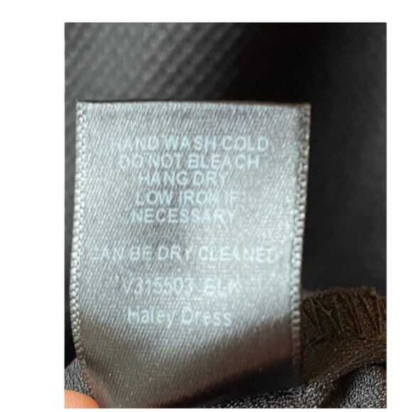 Vivian Chan Size S Black Mesh Haley Sleeveless V-Back A-Line Mini Party Dress - Picture 10 of 13